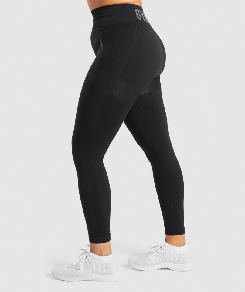 Women's Gymshark Flex High Waisted Leggings Black | CA 516D70